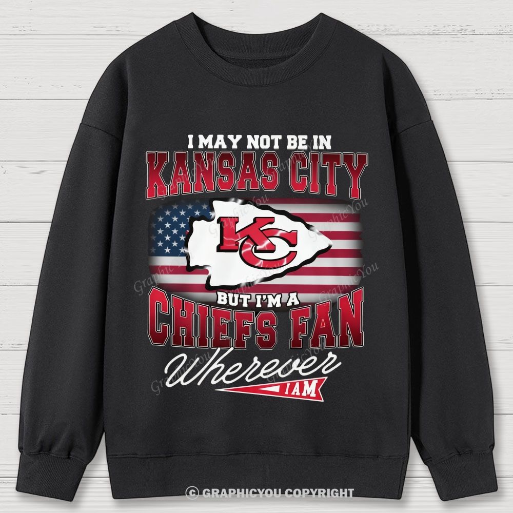 Kansas City Chiefs Graphic Cotton Sweatshirt