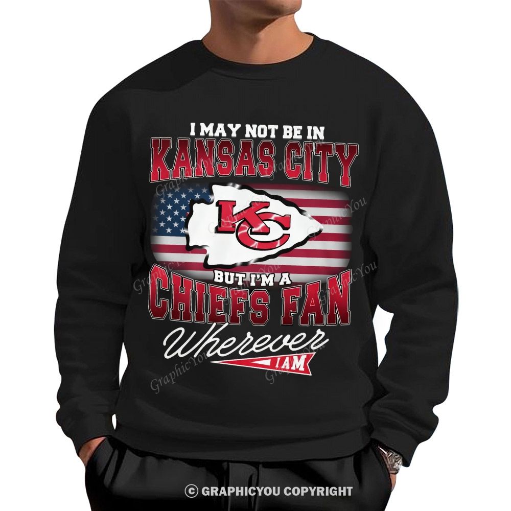 Kansas City Chiefs Graphic Cotton Sweatshirt