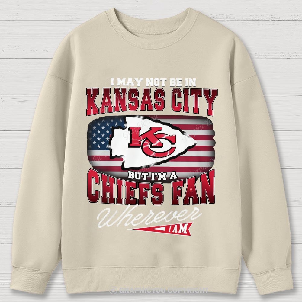 Kansas City Chiefs Graphic Cotton Sweatshirt