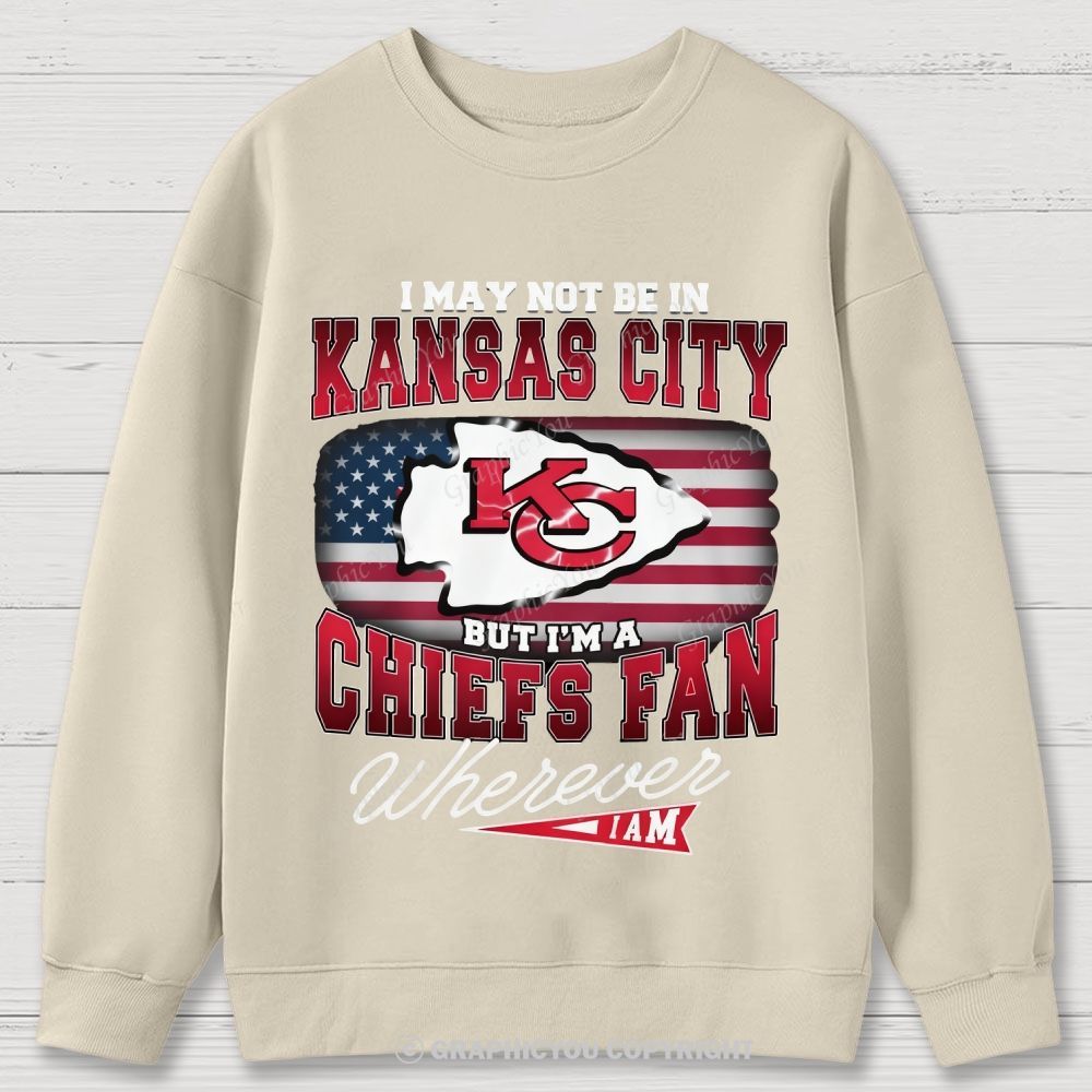 Kansas City Chiefs Graphic Cotton Sweatshirt