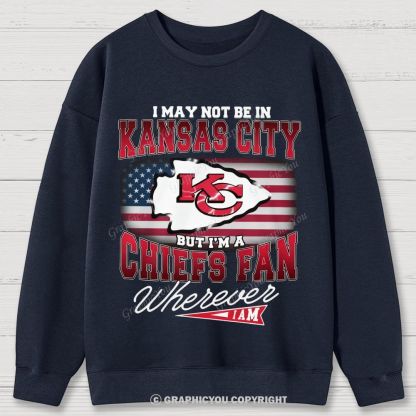 Kansas City Chiefs Graphic Cotton Sweatshirt