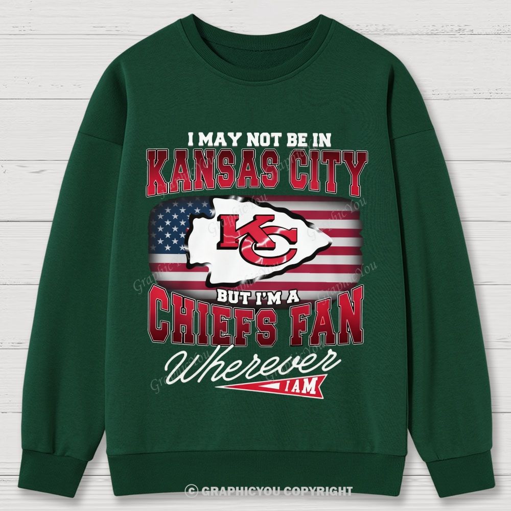 Kansas City Chiefs Graphic Cotton Sweatshirt