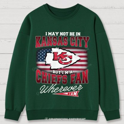 Kansas City Chiefs Graphic Cotton Sweatshirt