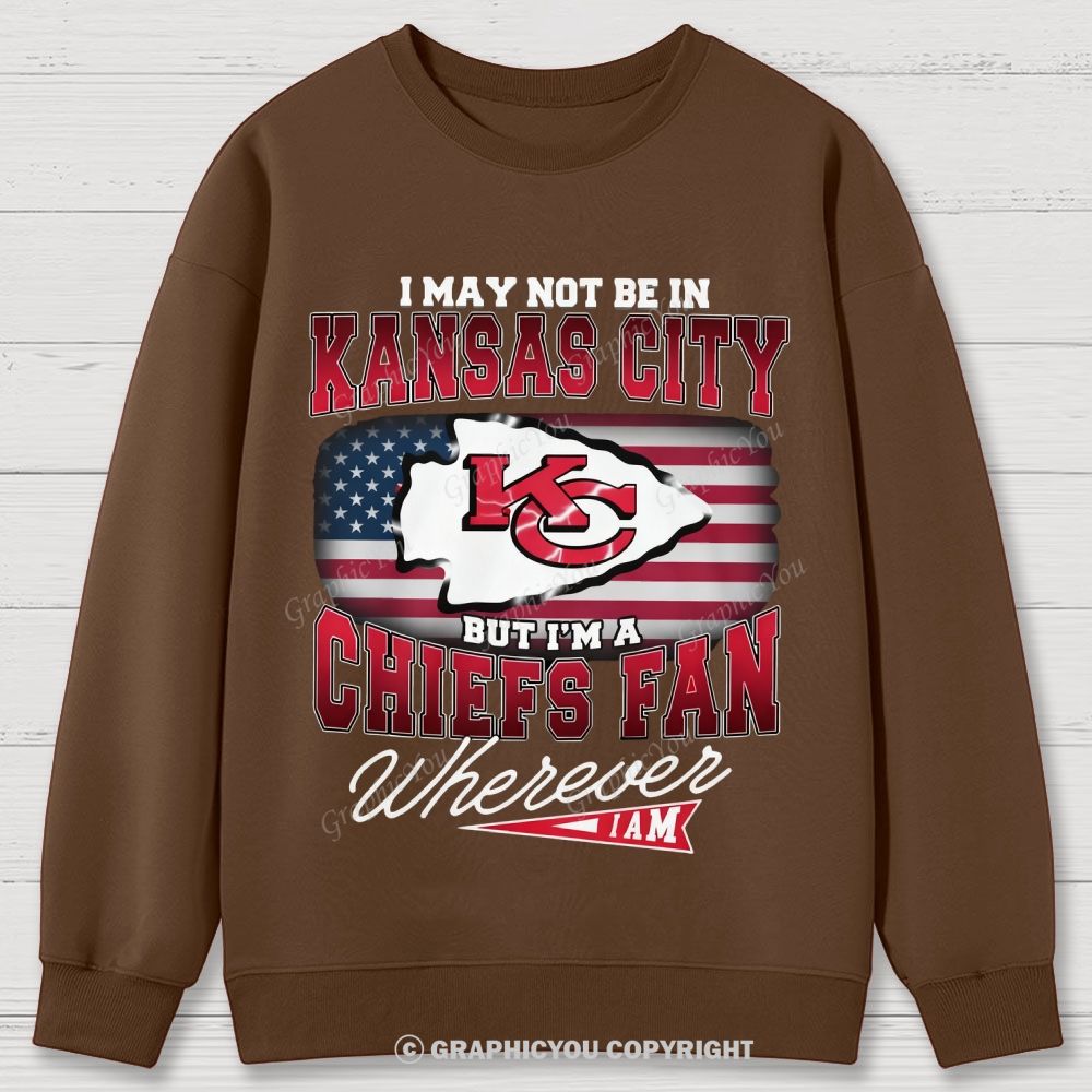 Kansas City Chiefs Graphic Cotton Sweatshirt