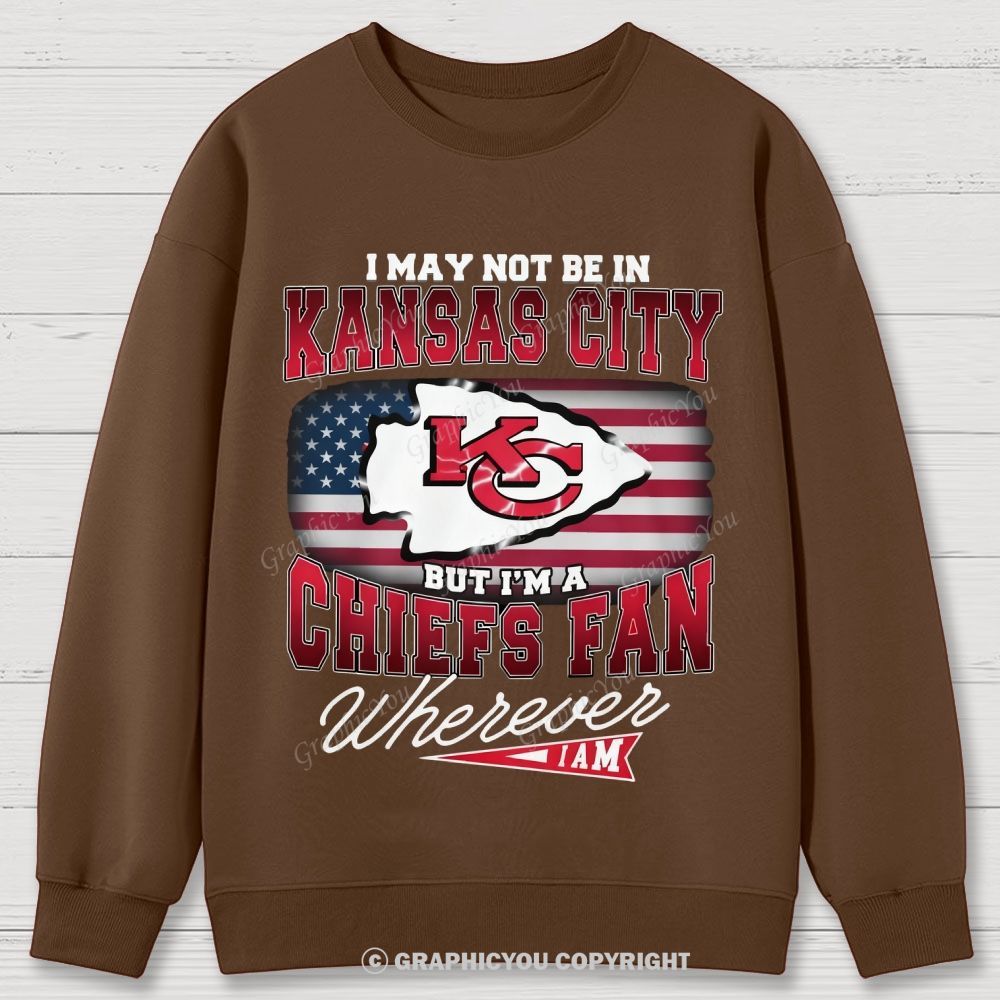 Kansas City Chiefs Graphic Cotton Sweatshirt