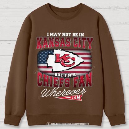 Kansas City Chiefs Graphic Cotton Sweatshirt