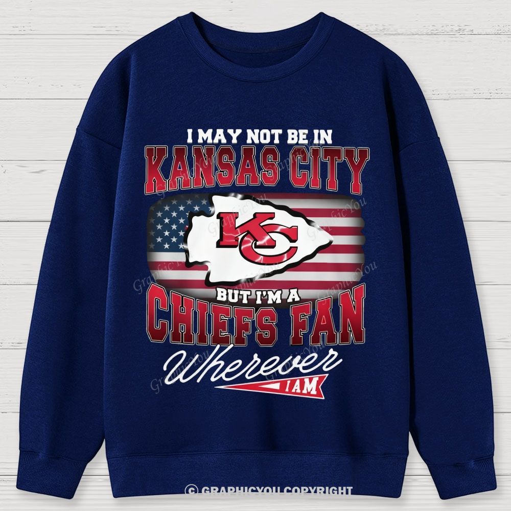Kansas City Chiefs Graphic Cotton Sweatshirt