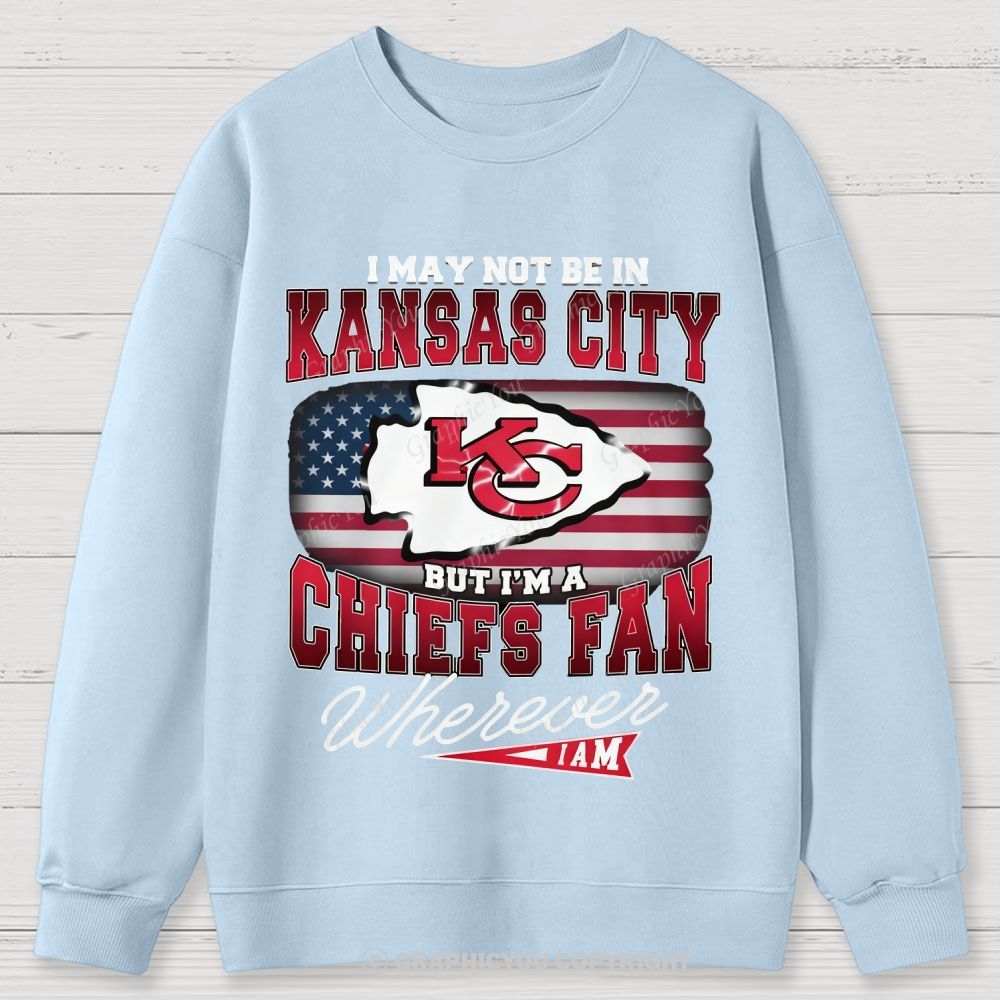 Kansas City Chiefs Graphic Cotton Sweatshirt