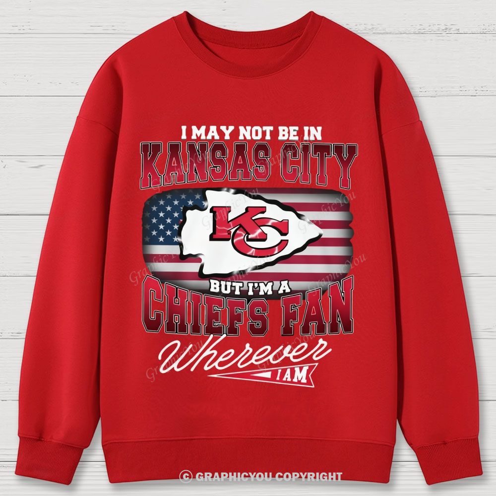 Kansas City Chiefs Graphic Cotton Sweatshirt