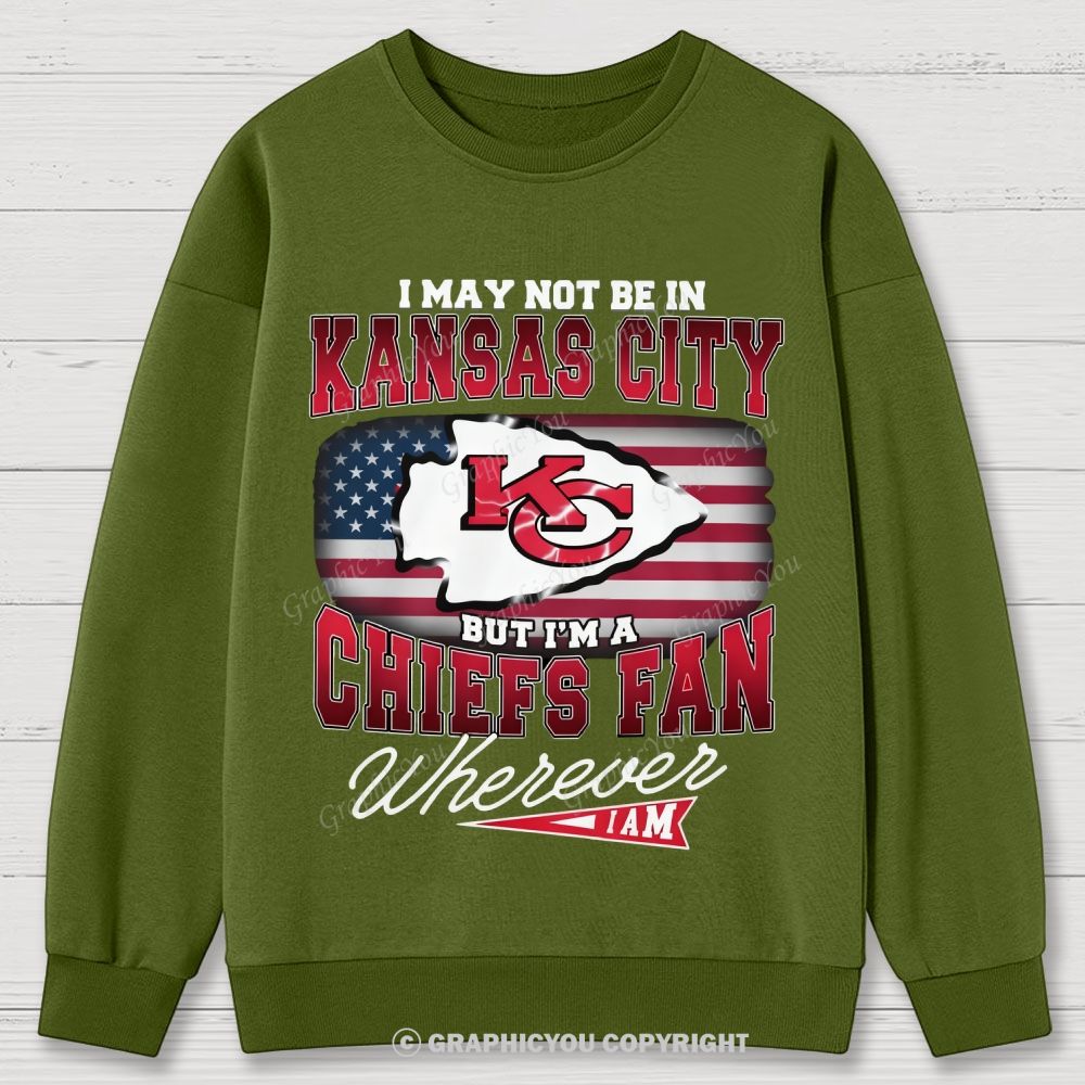 Kansas City Chiefs Graphic Cotton Sweatshirt