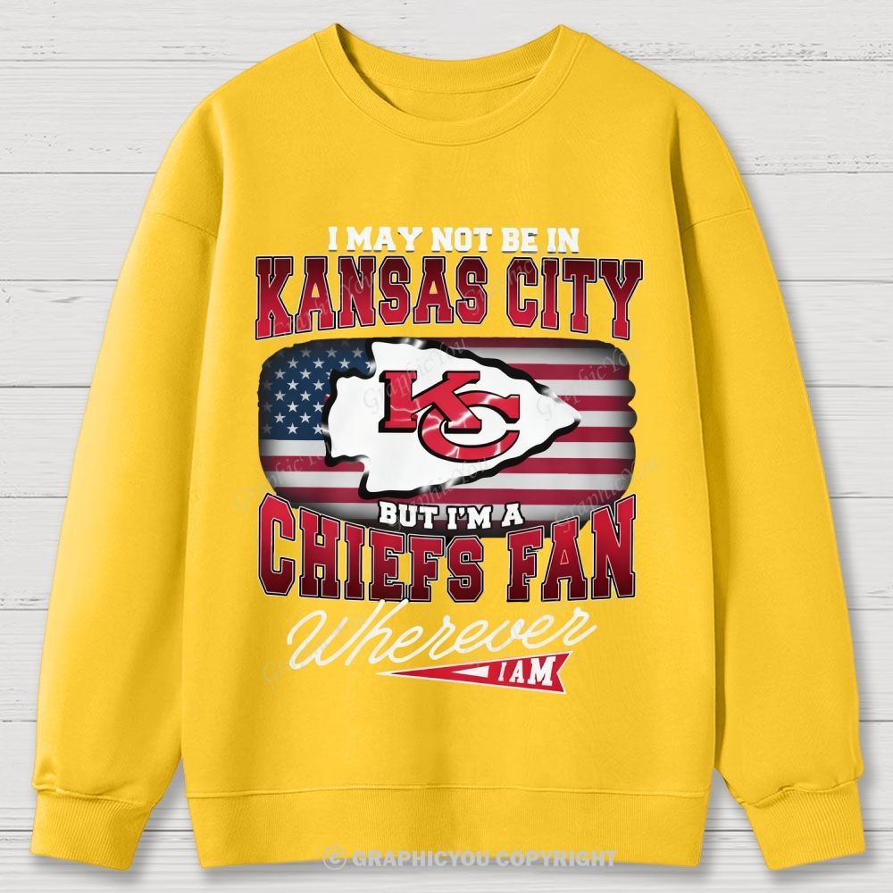 Kansas City Chiefs Graphic Cotton Sweatshirt