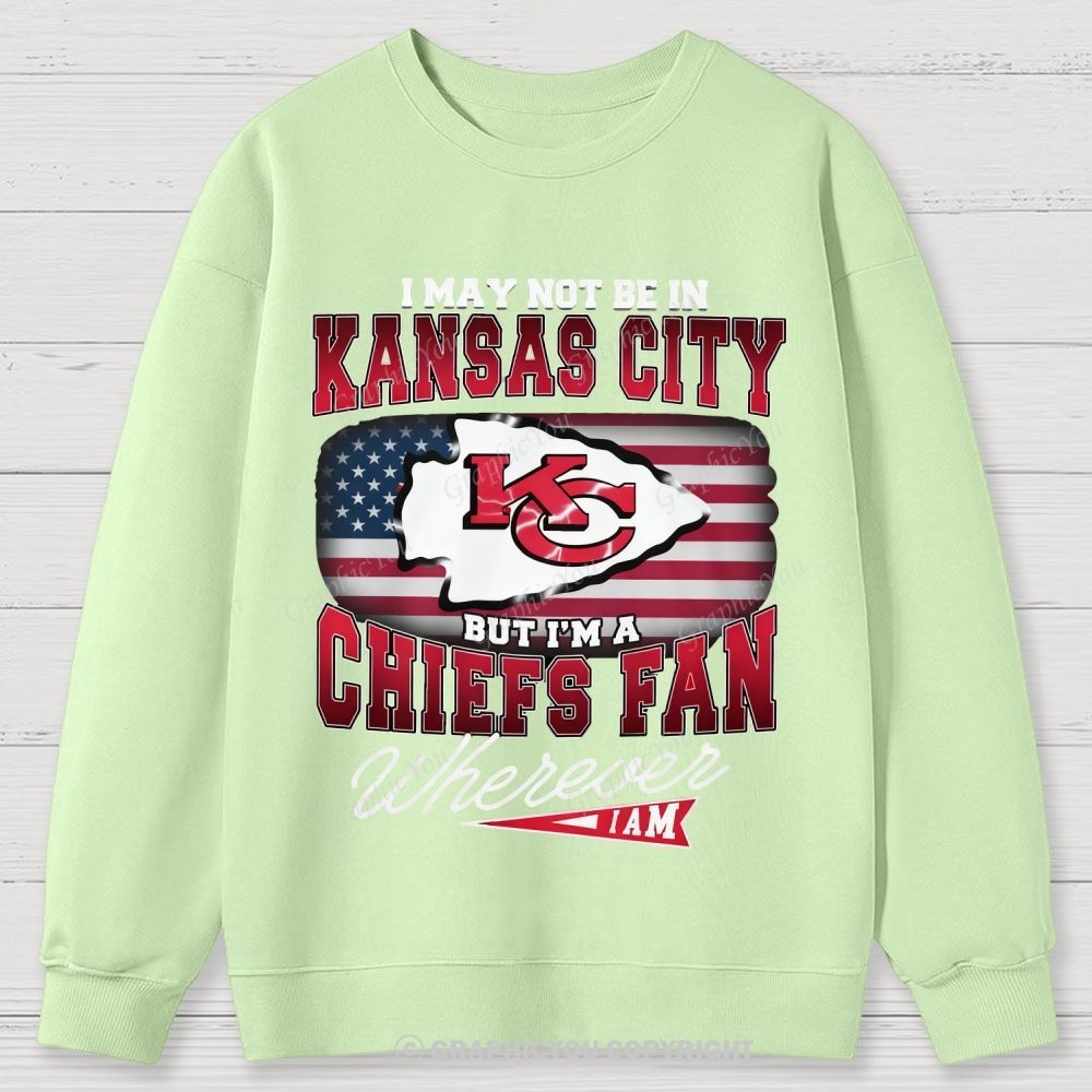 Kansas City Chiefs Graphic Cotton Sweatshirt