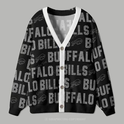 Buffalo Bills Cardigan Sweater Cardigan