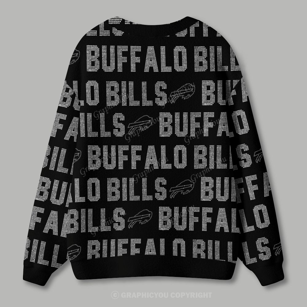 Buffalo Bills Cardigan Sweater Cardigan