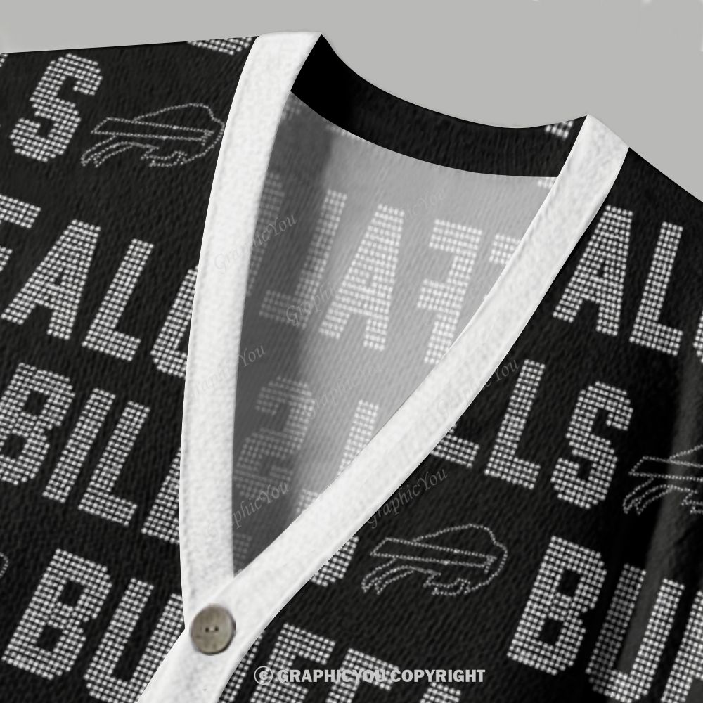 Buffalo Bills Cardigan Sweater Cardigan