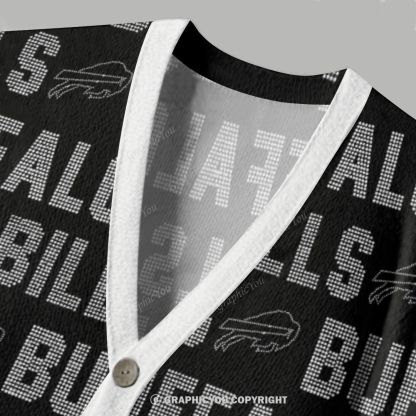 Buffalo Bills Cardigan Sweater Cardigan