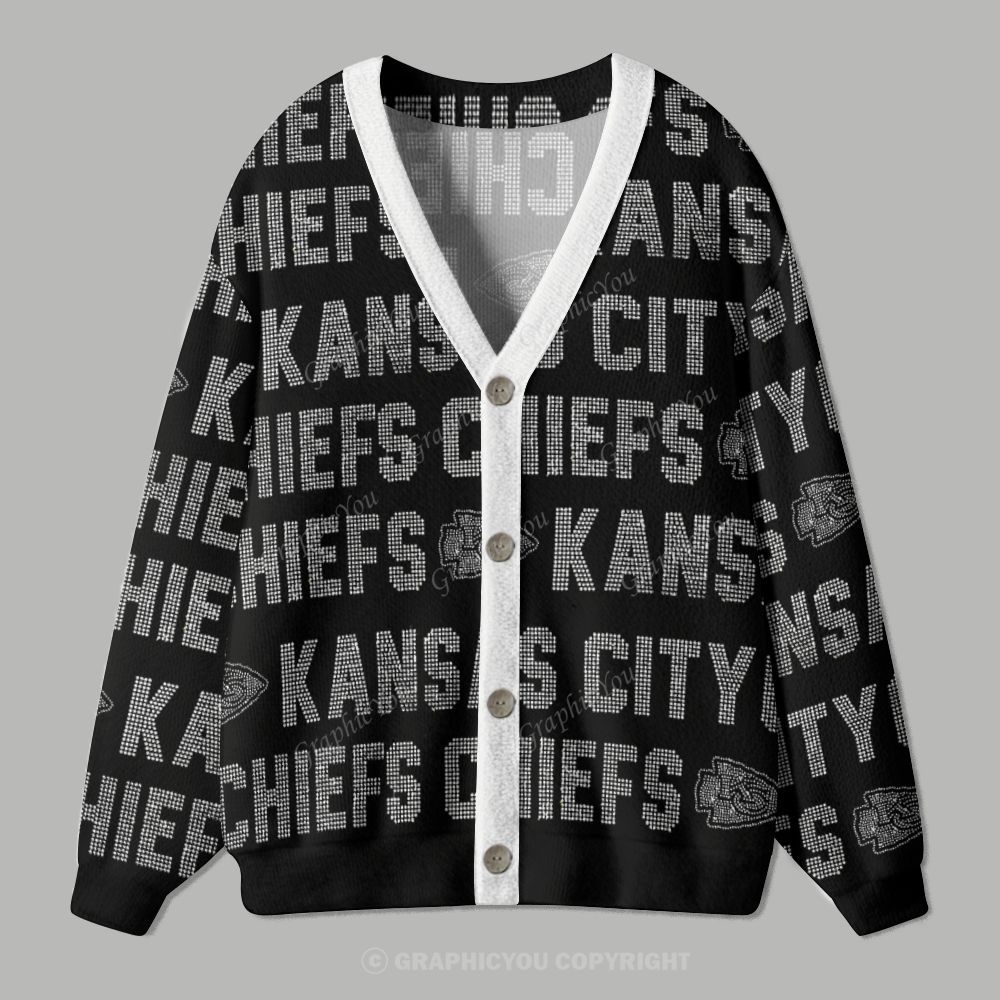 Kansas City Chiefs Cardigan Sweater