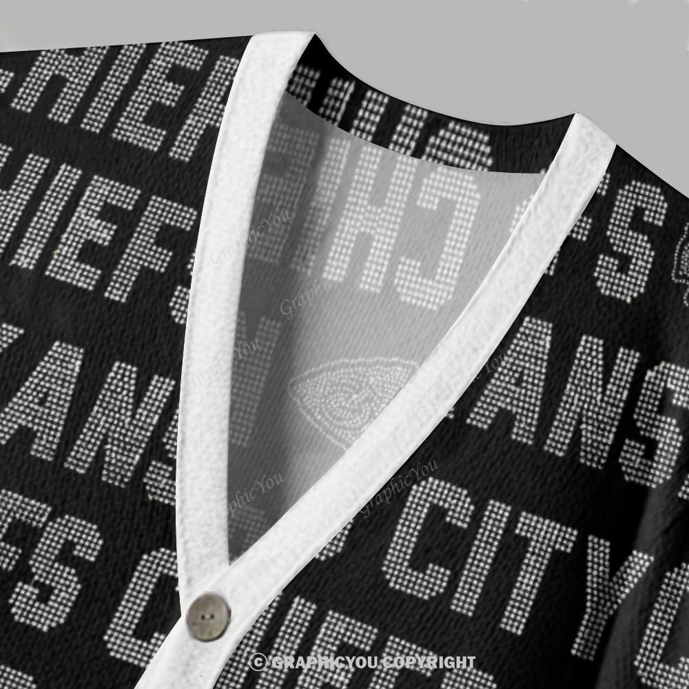 Kansas City Chiefs Cardigan Sweater Cardigan
