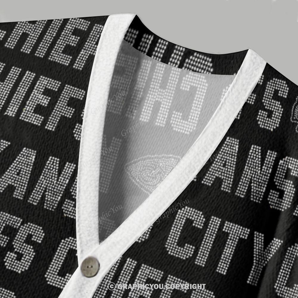 Kansas City Chiefs Cardigan Sweater Cardigan