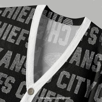 Kansas City Chiefs Cardigan Sweater Cardigan