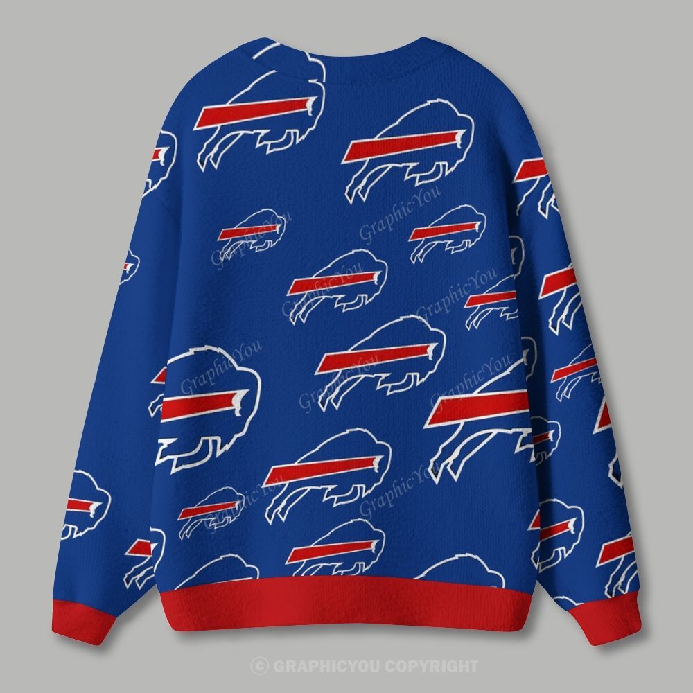 Buffalo Bills Cardigan Sweater Cardigan