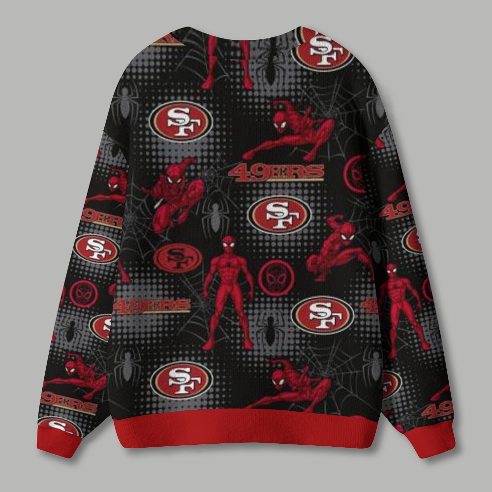 San Francisco 49ers Ugly Cardigan Sweater