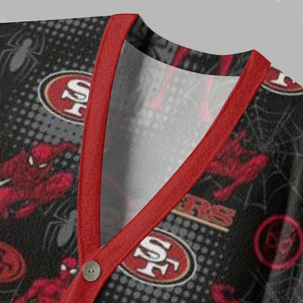 San Francisco 49ers Ugly Cardigan Sweater