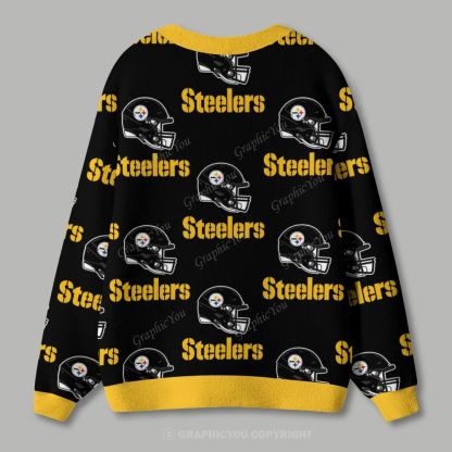 Pittsburgh Steelers Cardigan Sweater