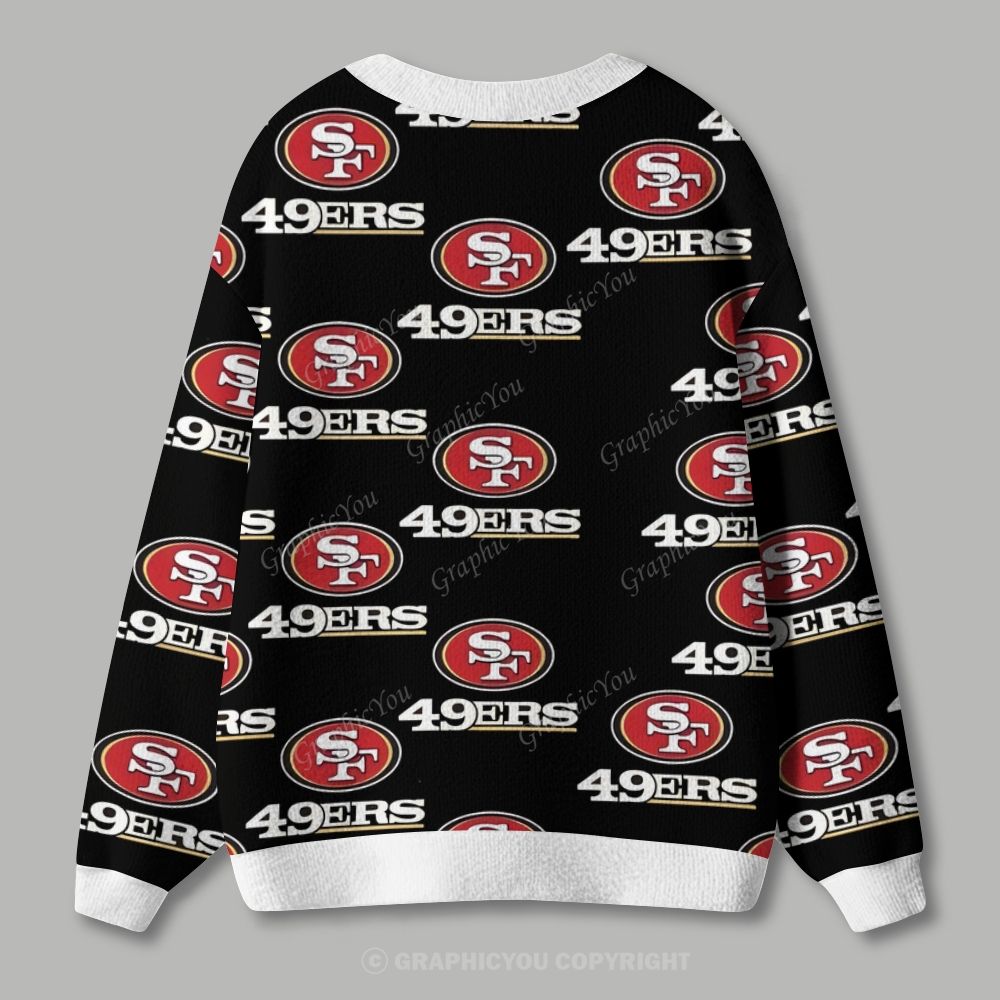 San Francisco 49ers Cardigan Sweater