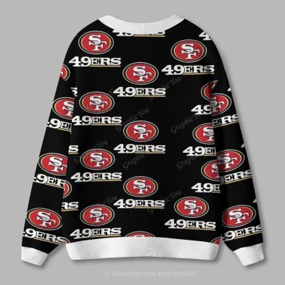 San Francisco 49ers Cardigan Sweater