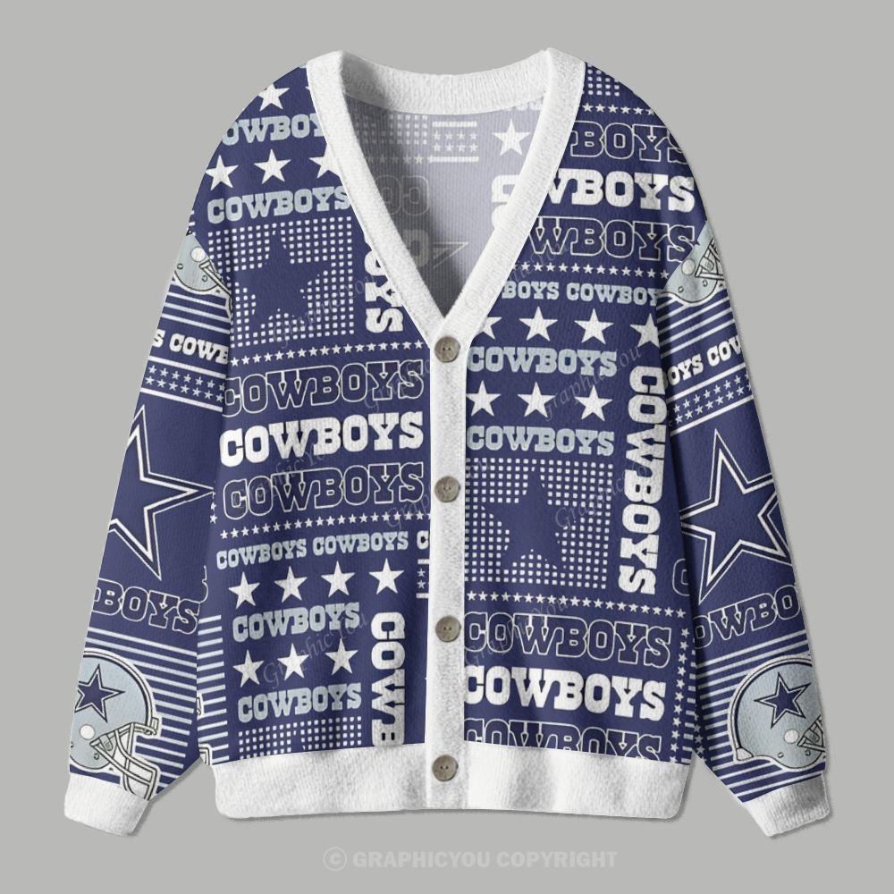 dallas cowboys Cardigan Sweater