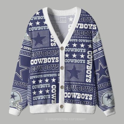 dallas cowboys Cardigan Sweater