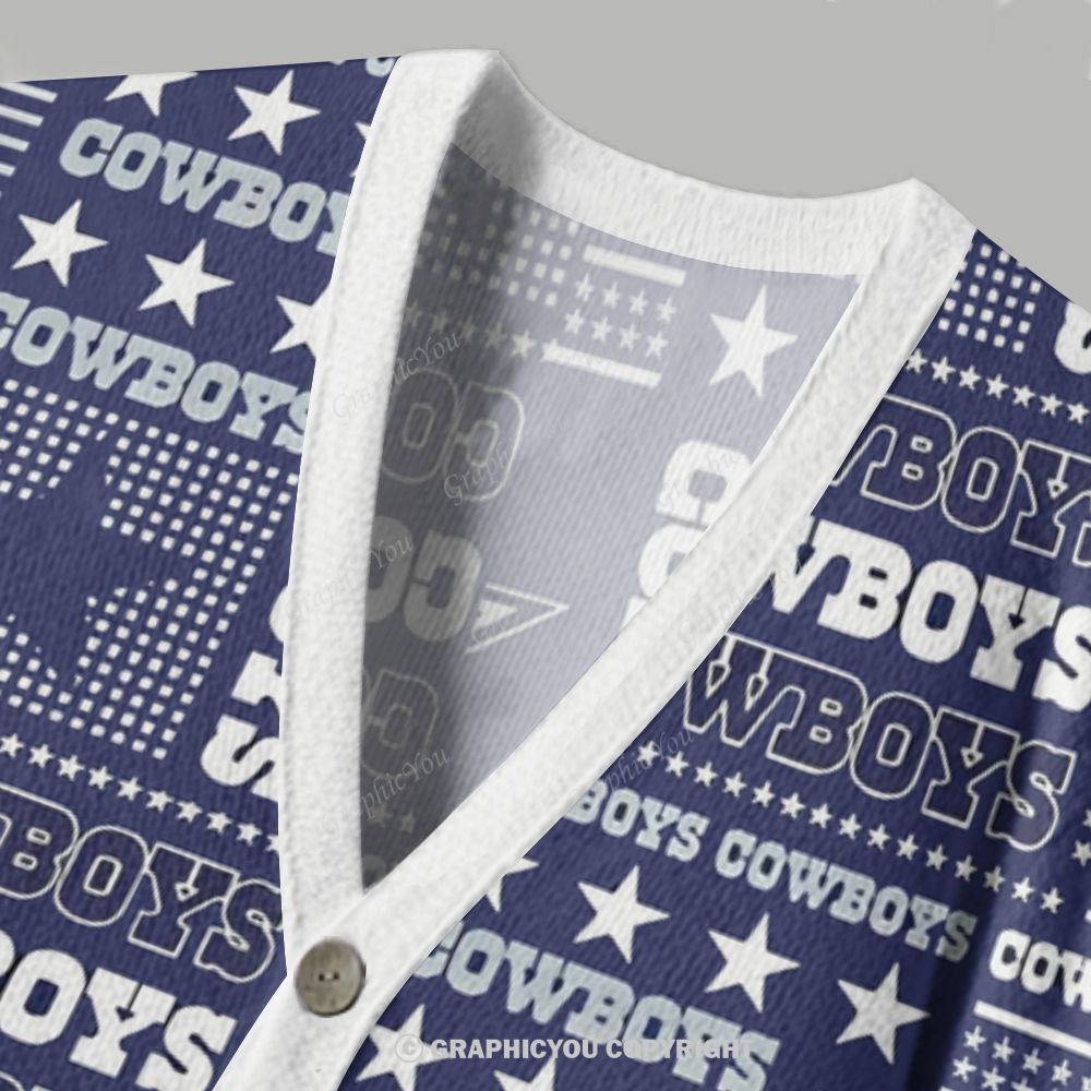 dallas cowboys Cardigan Sweater