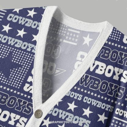 dallas cowboys Cardigan Sweater