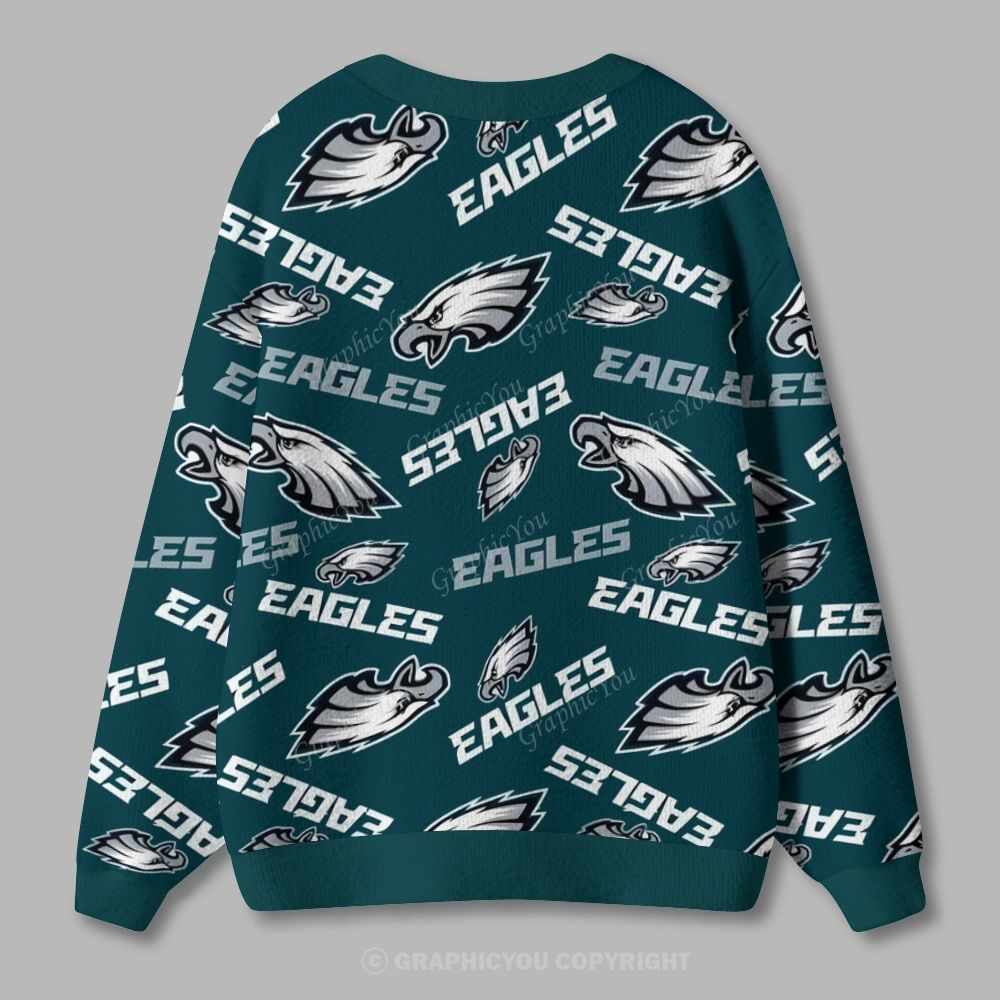 Philadelphia Eagles Cardigan Sweater