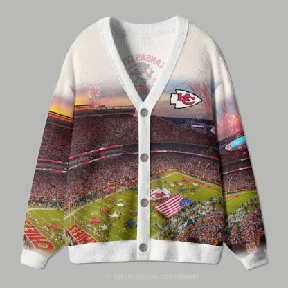 Kansas City Chiefs Ugly Cardigan Sweater