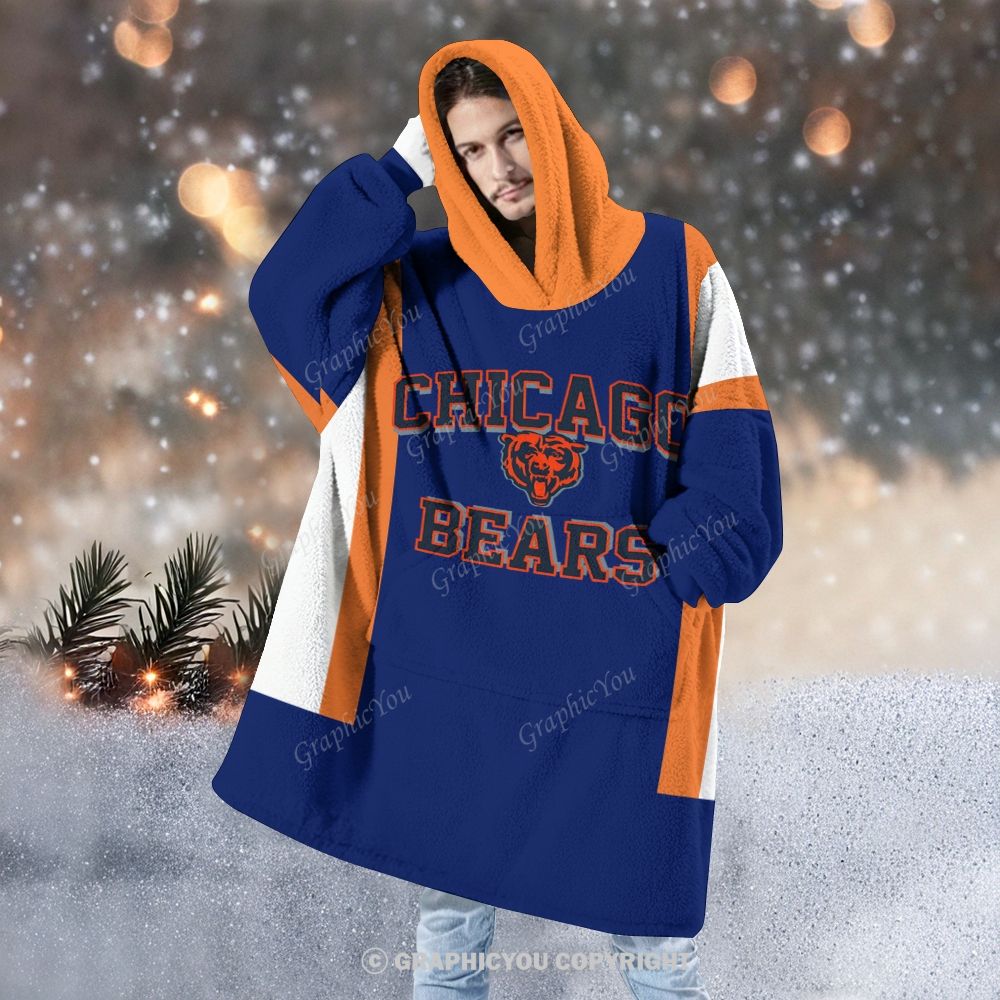 chicago bears Hooded Sweatshirt