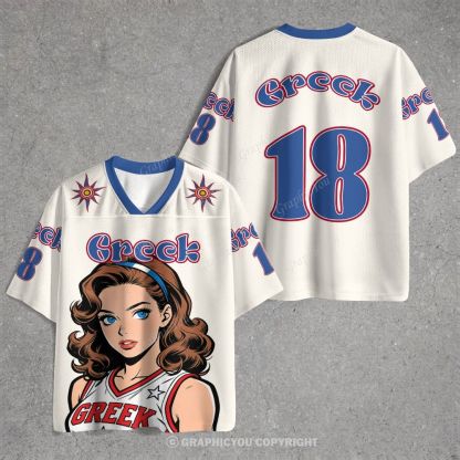 Cusctom Greek Addcustom Number Jersey Shirts