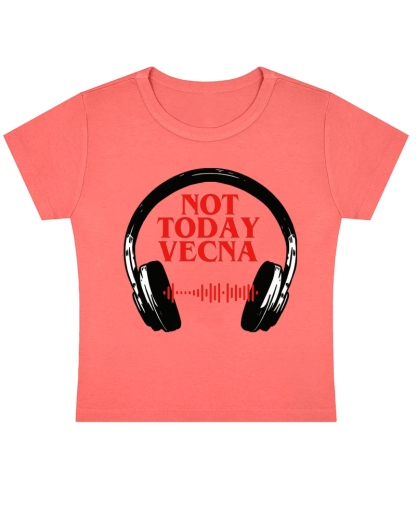 Custom Unisex Spotify Code Not Today Y2K Shirts Cotton Baby Tee