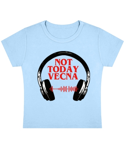 Custom Unisex Spotify Code Not Today Y2K Shirts Cotton Baby Tee