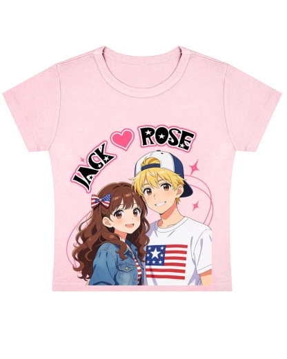 Unisex Customized For Couples Baby Tee