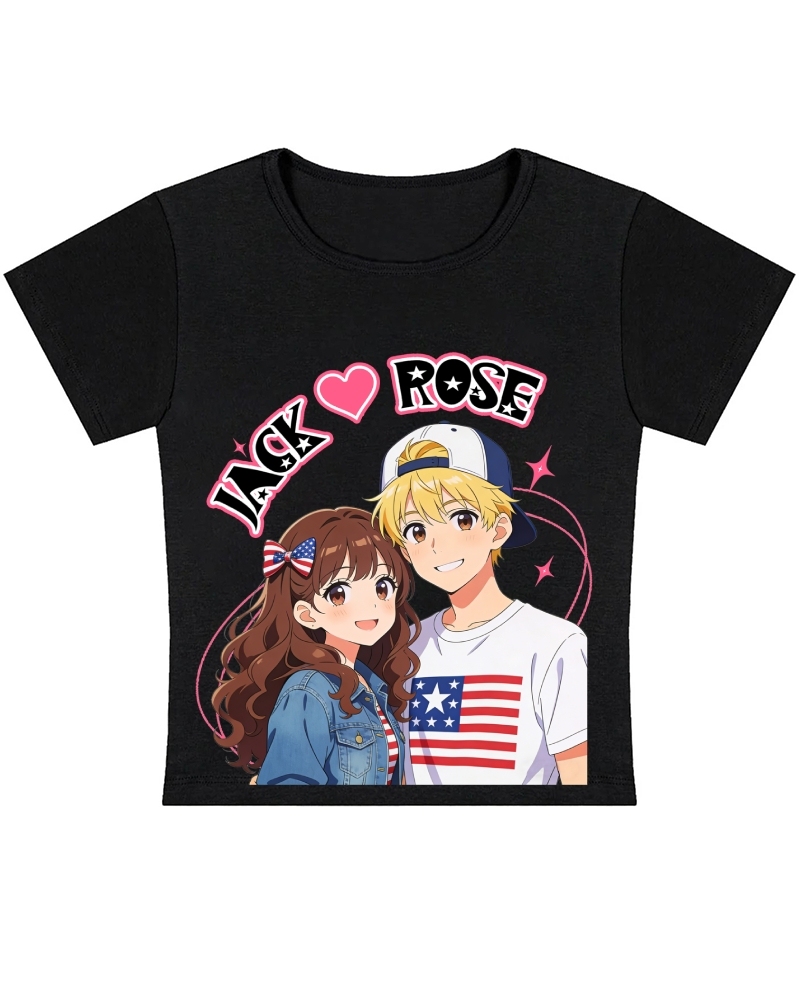 Unisex Customized For Couples Baby Tee