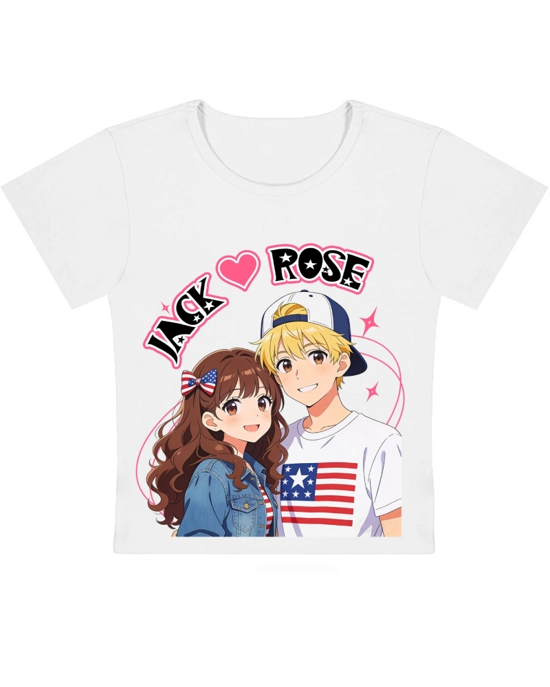 Unisex Customized For Couples Baby Tee