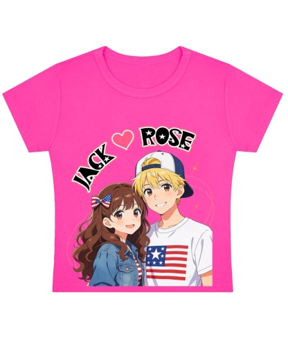 Unisex Customized For Couples Baby Tee