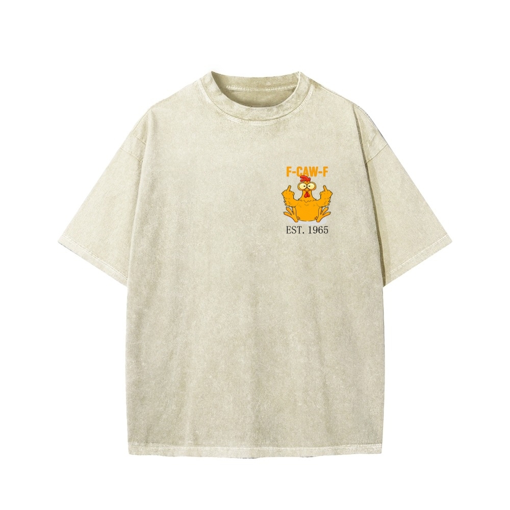 Unisex Custom Year Don't Like Me? Printed Washed Tee