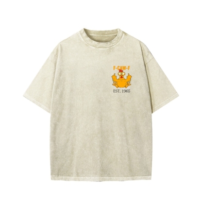 Unisex Custom Year Don't Like Me? Printed Washed Tee