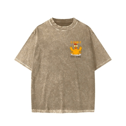 Unisex Custom Year Don't Like Me? Printed Washed Tee