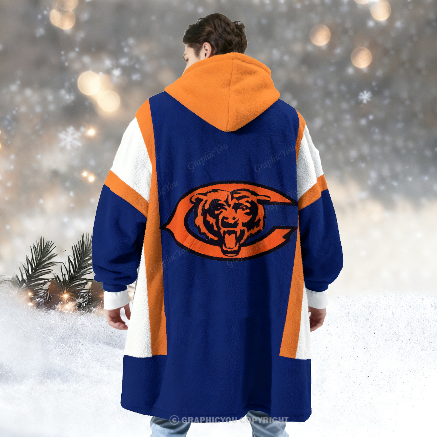 chicago bears Hooded Sweatshirt