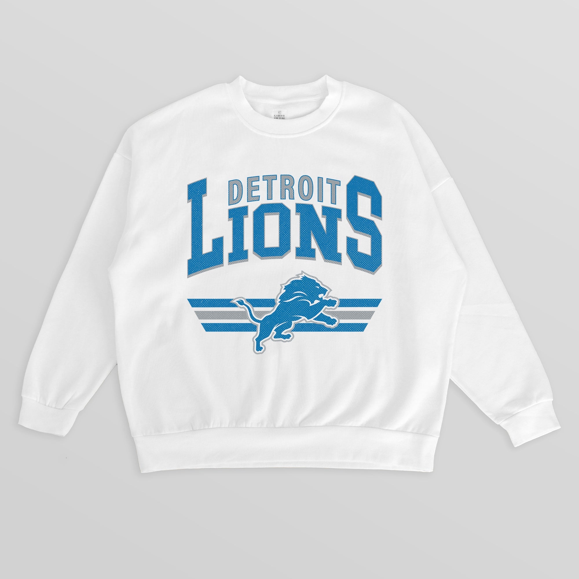 DETROIT LIONS SWIFT STRIKE PREMIUM FLEECE CREWNECK Sweatshirt
