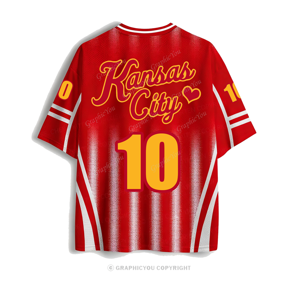 Cusctom Number Kansas City Chiefs Jersey Shirts